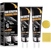 2026 Upgraded Scratch Remover for Vehicles, 2PCS Car Scratch Remover with Wipe and Sponge, Car Scratch Repair Kit for Deep Scratches, Easy to Use and Effective for Car Paint Polishing & Repair (1)