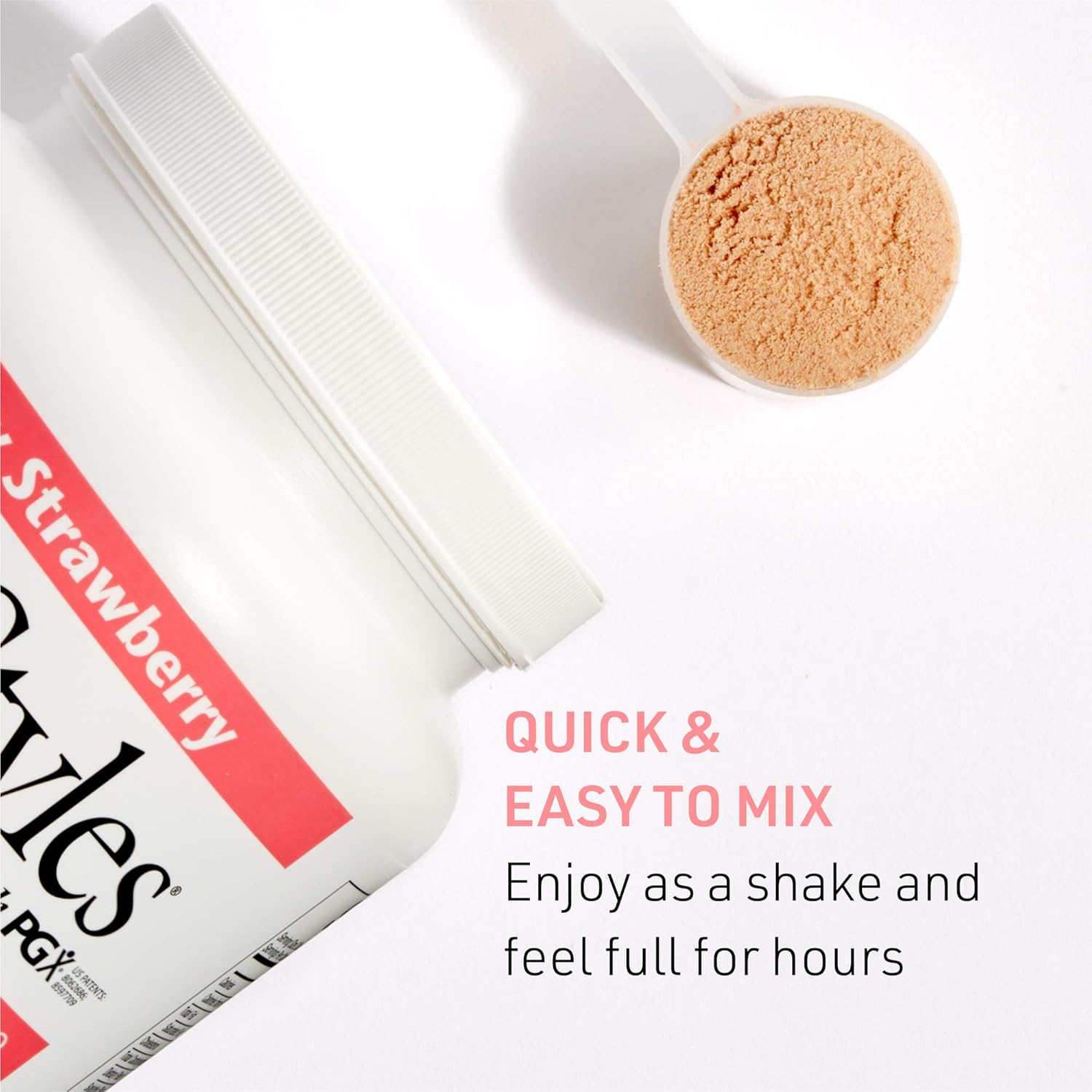 PGX by Natural Factors, SlimStyles Drink Mix, Supports Healthy Weight Management and Helps Reduce Appetite, Very Strawberry, 28 oz (13 servings): Health & Personal Care