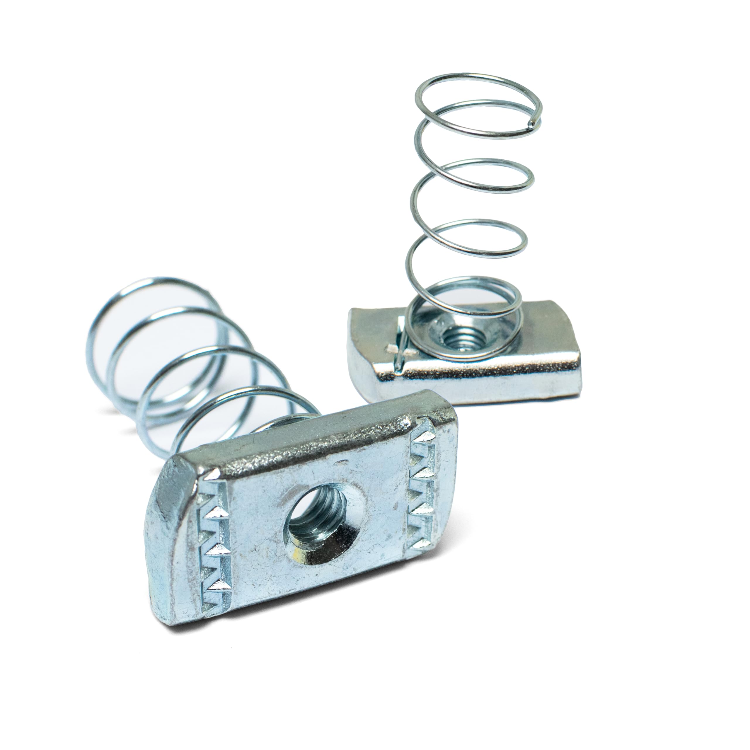 Strut Channel Long Spring Nuts for 41mm Channels - Available in M6 and M8 - Cable Management, Ducting, Framing (5, M6)