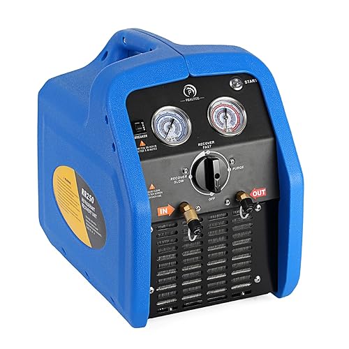 Recovery Machine Hvac 1HP Dual Cylinder Refrigerant Recovery