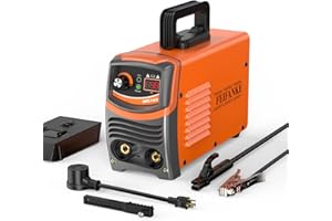 FEIFANKE 140A Stick Welder 110V/220V Dual Voltage Mini ARC Welding Machine Portable MMA Welder Built-in Hot Start Arc Force IGBT Inverter Welder Machine for Professional Welders Beginners