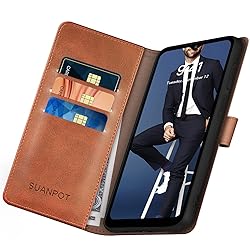 SUANPOT for Samsung Galaxy A03S Wallet case 【RFID