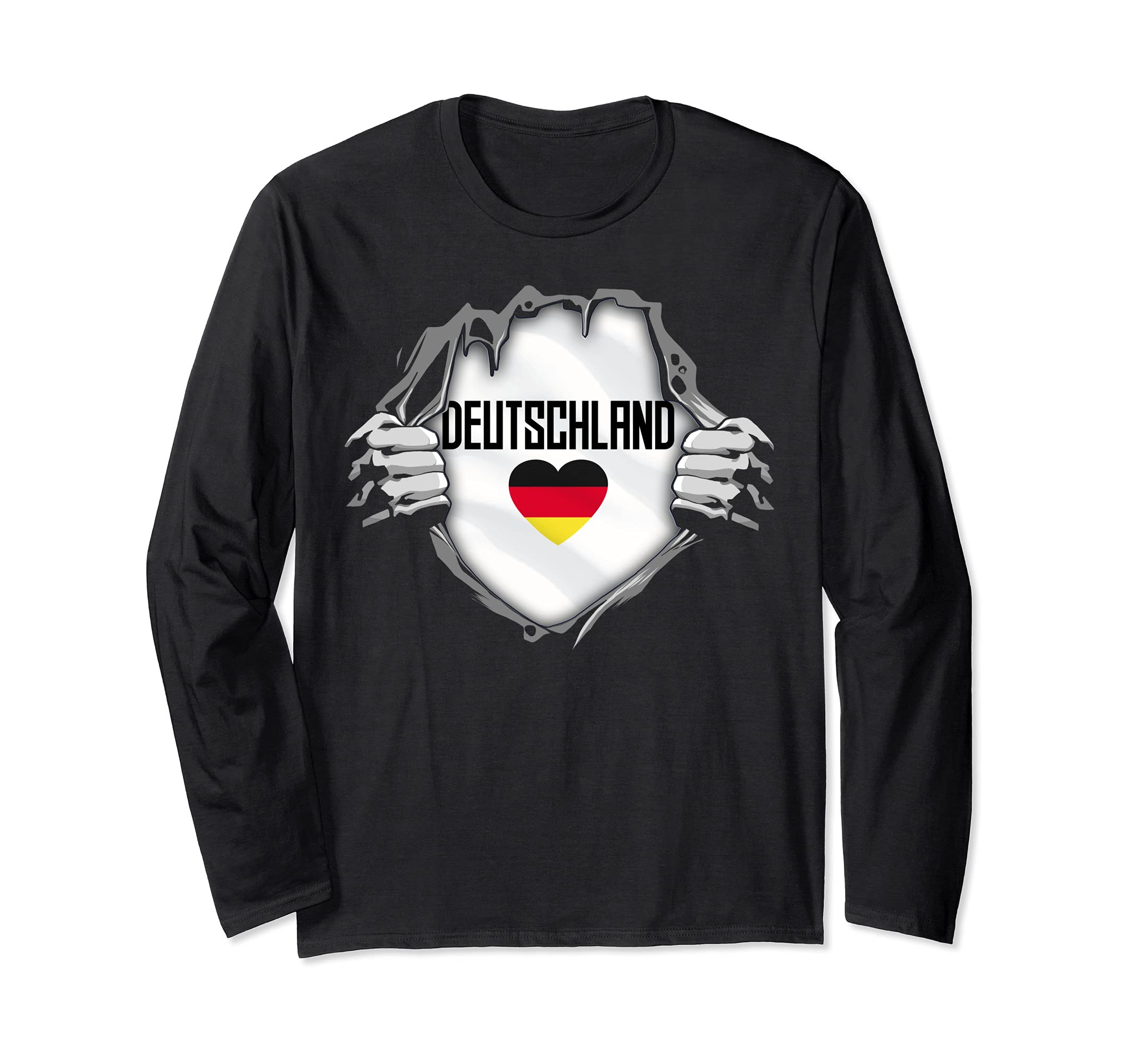 Germany German National Flag I love Germany Long Sleeve T-Shirt