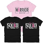 Personalized Cancer Support Squad Shirt – Breast Cancer Warrior Tee for Family & Friends – Custom Cancer Awareness Outfit for Women & Men Black