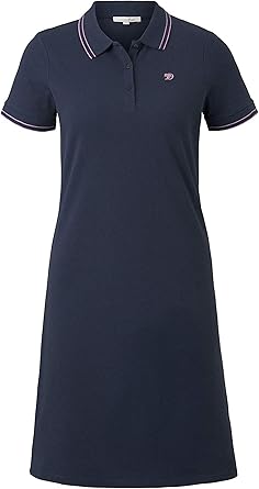 black polo shirt dress