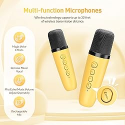Mini Karaoke Machine for Kids Adults：Portable