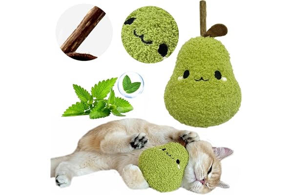 Petelligent Interactive Catnip Toy Teething Silvervine Stick Cat Toy: Chewing Stick, Grinding Teeth Rod, and Chewable Cat Dol
