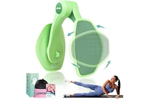 UOPON Thigh Master Thigh Exerciser for Women, Non-Install Pelvic Floor Muscle Trainer for Postpartum Rehabilitation and Inner Thigh Toning, Hip Trainer Kegel Exerciser for Home Gym Fitness Equipment(Green)