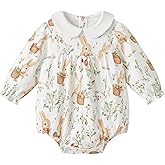 pureborn Baby Boys Girls Bodysuit Super Soft Cotton Romper 0-24 Months