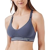 Mamaway Mamawave Nursing Maternity Sports Bra with Removable Pads for Wireless Breastfeeding Support, Odorless Active Wear