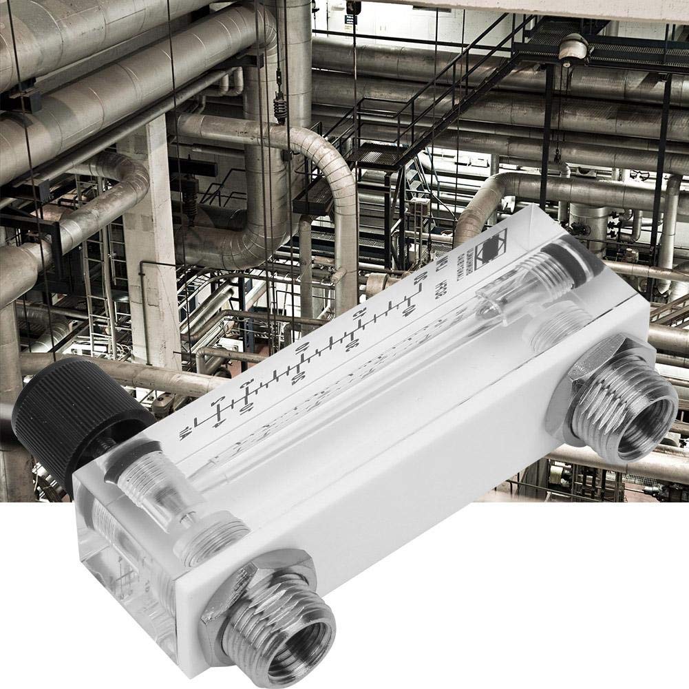 Panel Type Flowmeter, LZM-6T Panel Type 2-20LPM/4-40SCFH Gas Flow Meter Flowmeter Brass Female " - Image 4