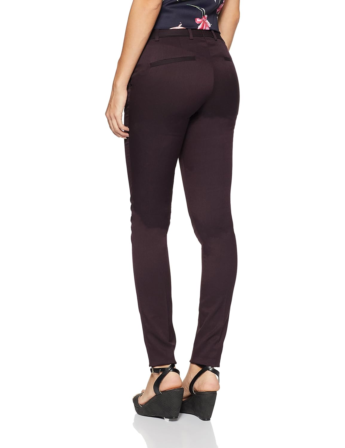 park avenue woman solid trouser suit