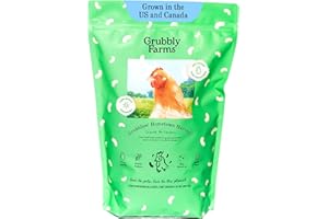 Grubbly Farms Grubblies - Black Soldier Fly Larvae for Chickens - Chicken Treats Grown in The US and Canada - for Strong Eggshells and Healthy Feathers - Grubblies Hometown Harvest 1LB