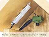 Green Feathers Bird Box Deluxe Wood 32mm Hole Waterproof Ventilated view 7