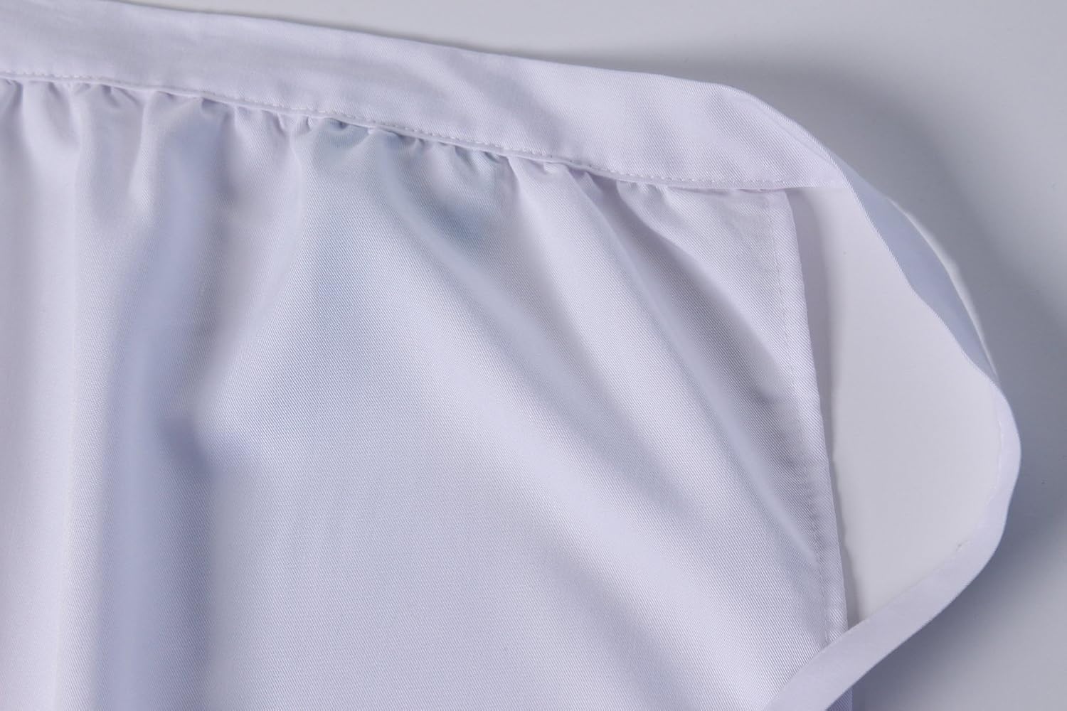 Simple White 30" Long Peasant Apron (Choose Size) (Girls, White - Girls): Clothing