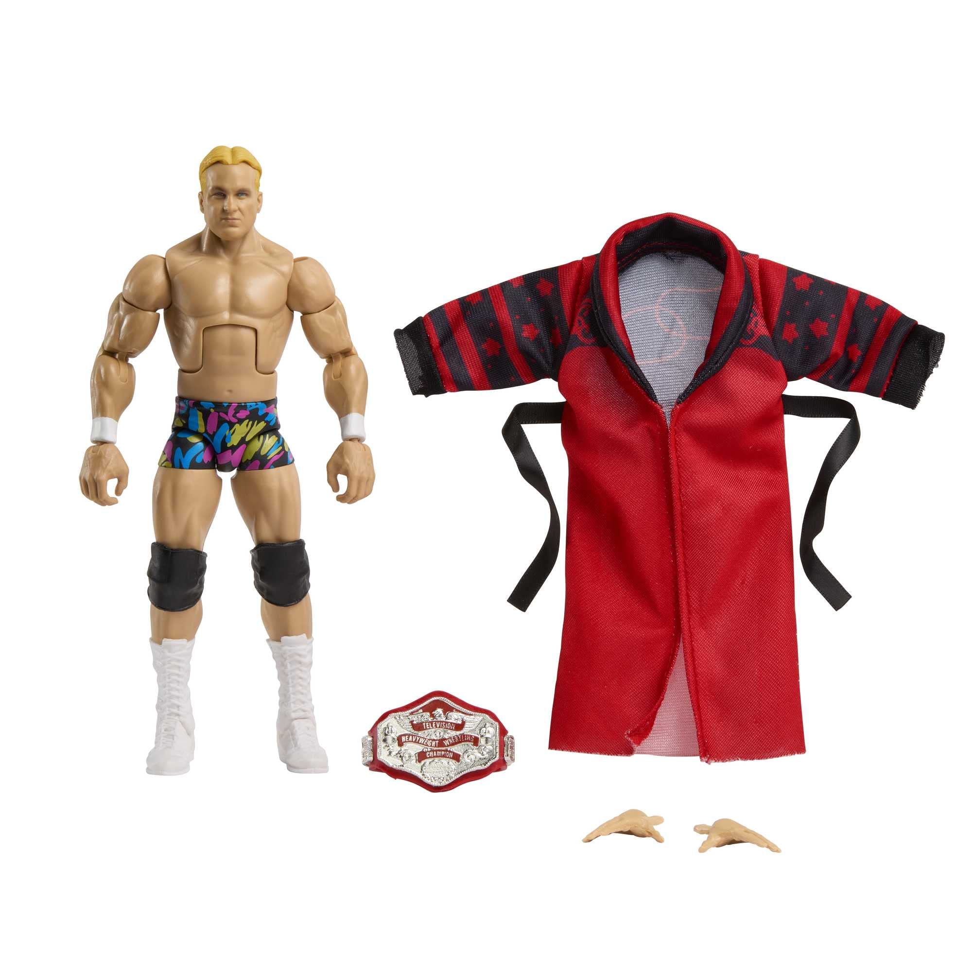 WWE Action Figures | WWE Elite “Stunning” Steve Austin Figure with Accessories | Collectible Gifts, HKN84