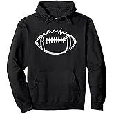 Game Day Football Game Day Vibes Football Lover Women Men Pullover Hoodie