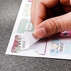 Mr. Pen- Bible Tabs, 120 pcs, Floral