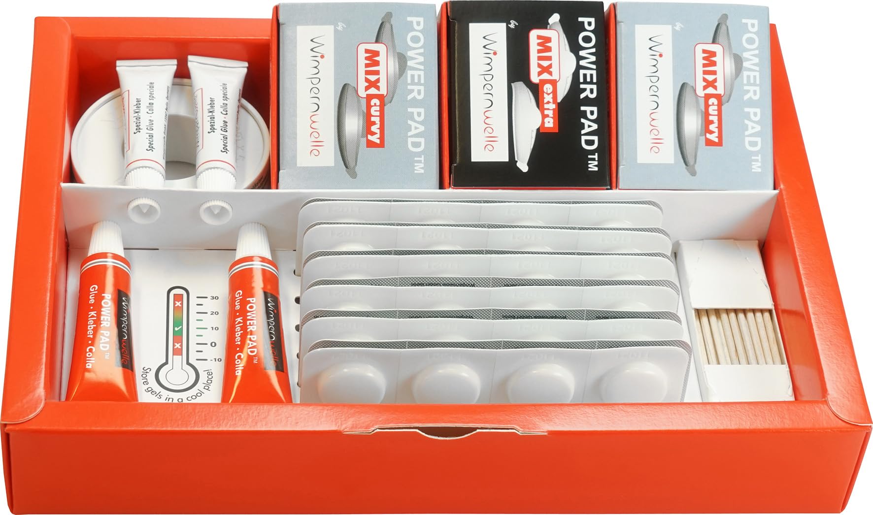 Wimpernwelle Power Pad Set, 0.21 kg