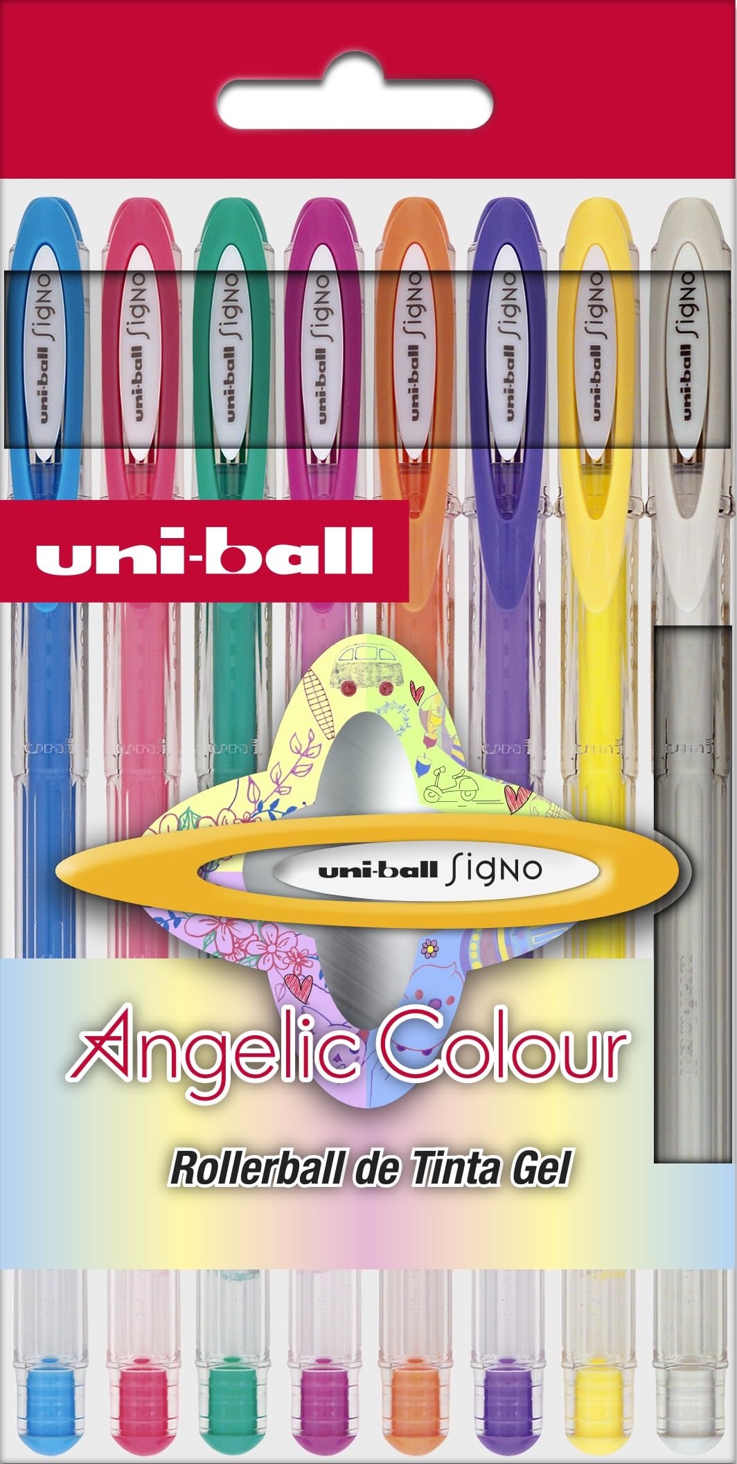 Uni-Ball 945289 UM-120 Set of 8 Pens