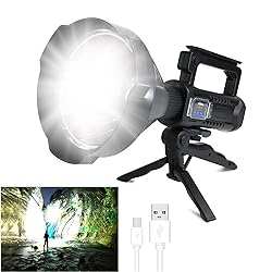 Foleto Rechargeable LED Spotlight Flashlights