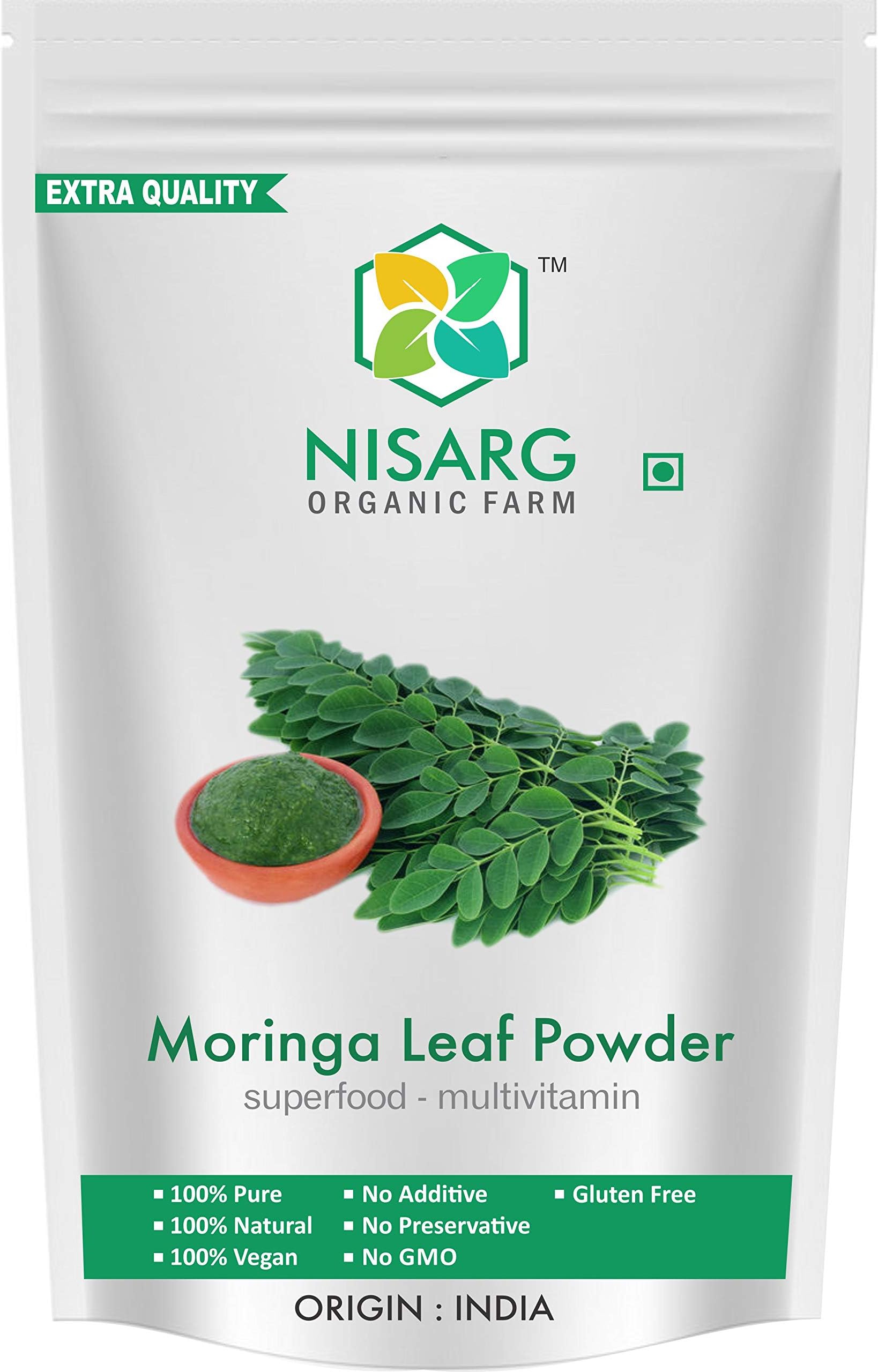 NISARG Organic - Moringa Leaf Powder (100gm)