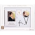 Praying Boy My First Communion Book and Rosary Set of 5