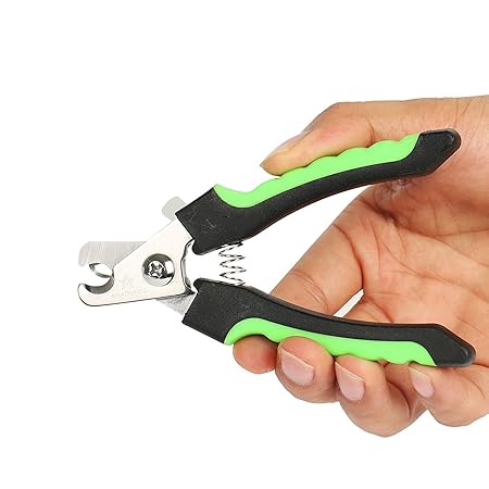 AMATHINGS Krallenschere Soft Griff Protection Krallenzange In Profiqualität Mit Präzisionsklingen In 12 cm - 16 cm, Zusätzlic