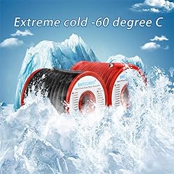 BNTECHGO 12 Gauge Silicone Wire Spool red and Black