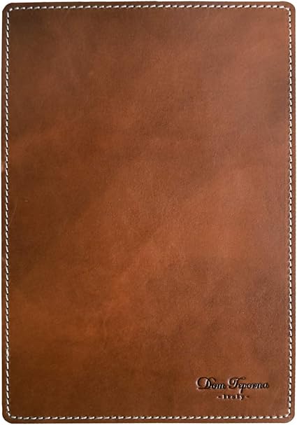 Amazon Dom Tea Italy マウスパッド 本革 イタリアンレザー 職人仕上げ 光学式 レーザー ブルーledマウス 全対応 ダークブラウン Dom Tea マウスパッド 通販