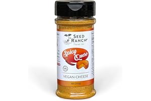 SEED RANCH FLAVOR CO. Seed Ranch - Spicy Queso Seasoning - Organic, Vegan, Nut Free, Dairy Free, Gluten Free, Whole 30, Low Carb, Paleo, Keto