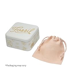 Fossil Women's Heritage D-Link Glitz Gold-Tone