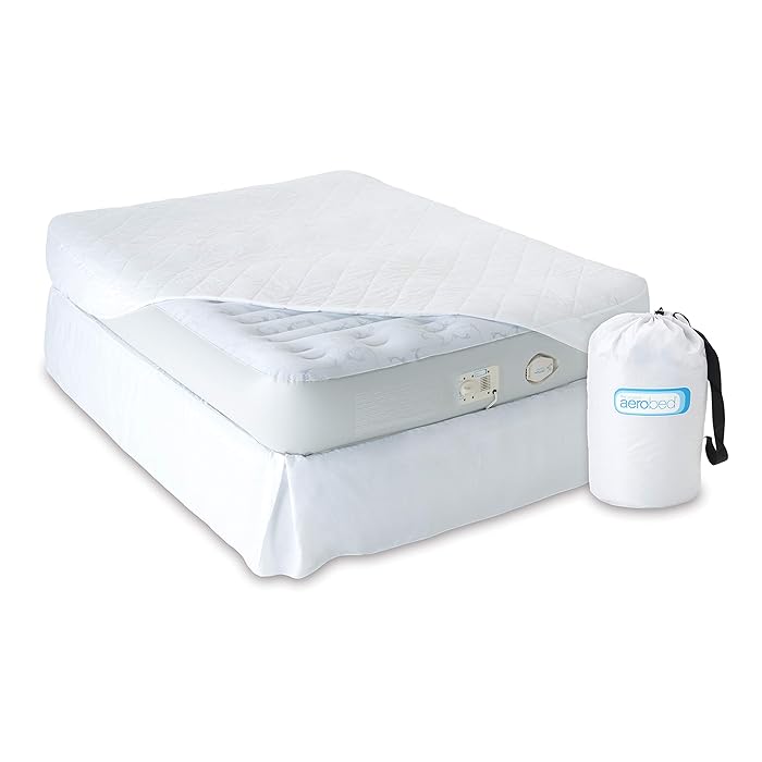 Buy Aerobed Airbed Deluxe, Indoor Air Bed with BuiltIn Electric Pump