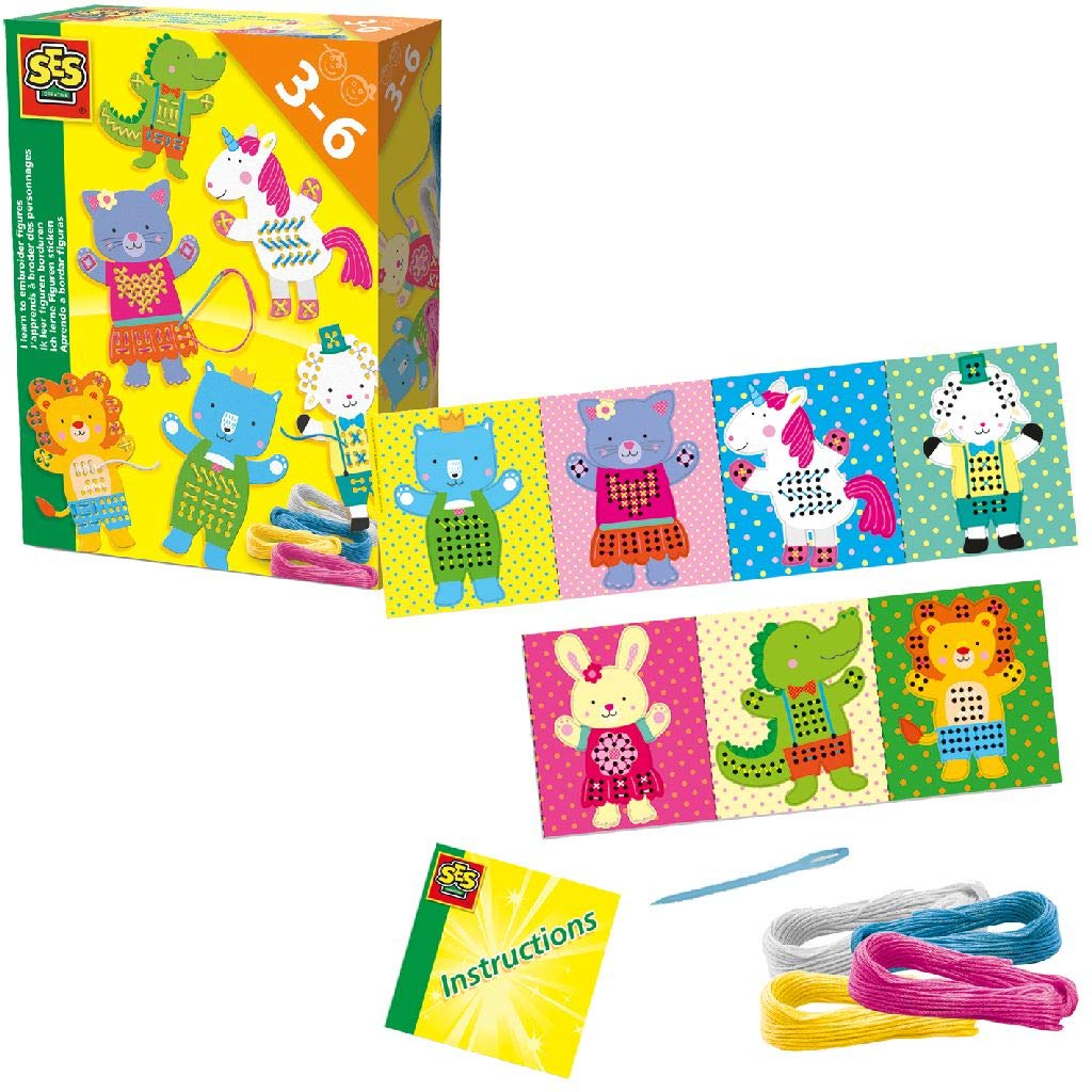 SES 14616 I Learn To Embroider Figure