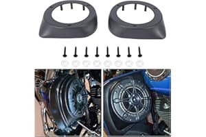 Kiawnia 6.5" Speaker Box Pod Lower Vented Fairing Compatible with Harley Touring 1996-2024