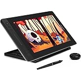 HUION KAMVAS Pro 13 Graphics Drawing Tablet with Screen Full-Laminated Drawing Monitor with Battery-Free Stylus Tilt 4 Hot Ke