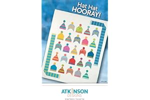 Atkinson Designs Hat Hat Hooray Quilt Pattern