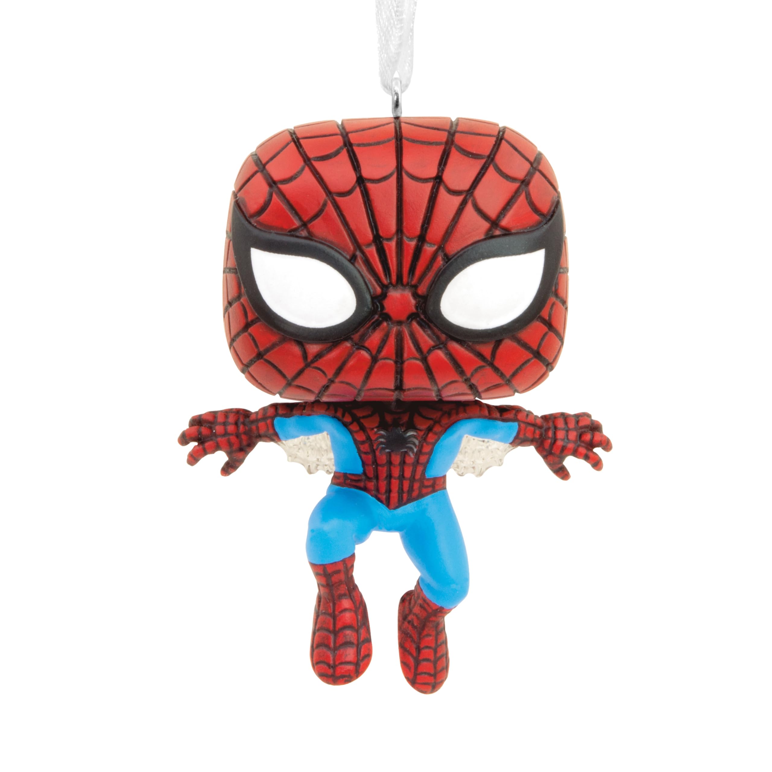 Hallmark MARVEL Spiderman Funko Pop, Avengers Tree Decoration, Resin Hanging Ornament, Hanging Ornament, Gifts for Christmas