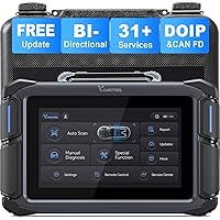 VDIAGTOOL Bidirectional Scan Tool VD70 Lite, 2025 Scanner for Car, OBD2 Scanner Diagnostic Tool, Full System Scan, 31+ Resets