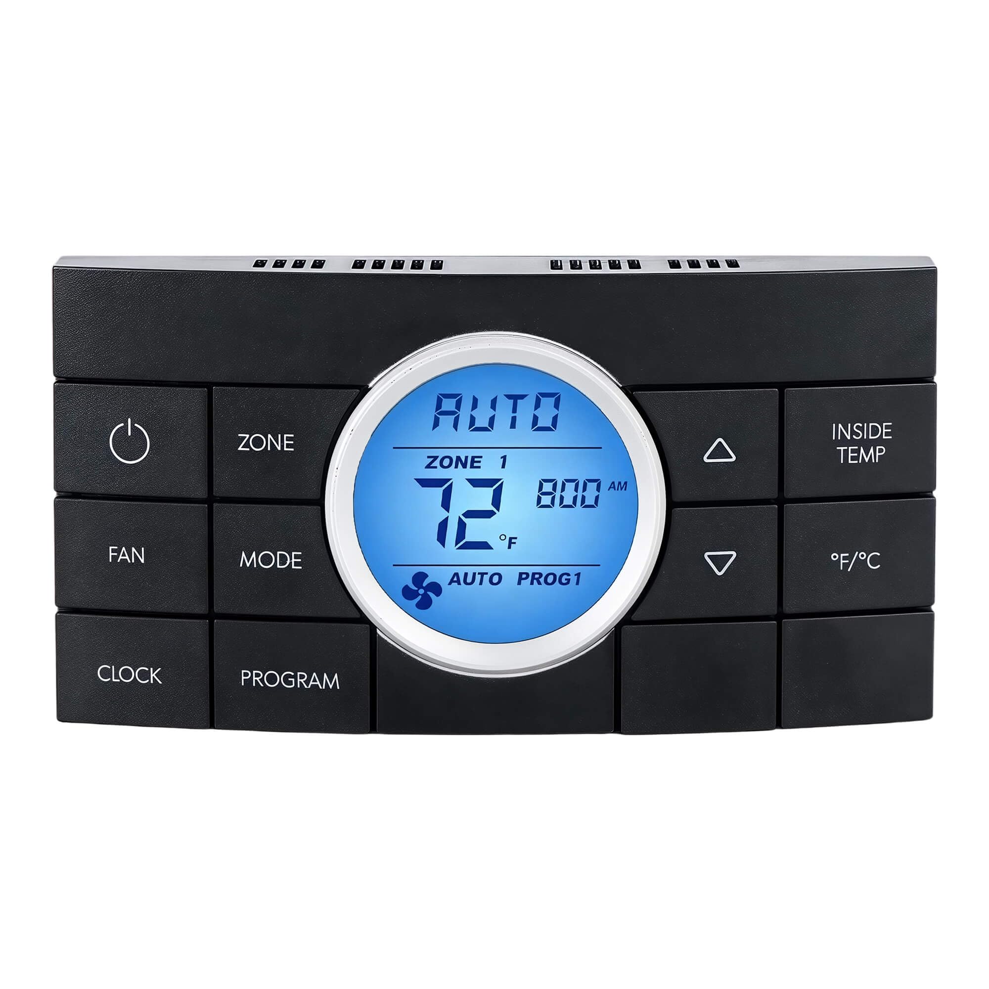 Photo 1 of Black 3314082.000 RV Thermostat Multi-Zone Comfort Control Center 2, 10-Button Compatible with Dometic Air Conditioner Series 579, 595, 600, 6308, 520, 6218XX, 6318XX, 6418XX, 6518XX, 457915, 459516