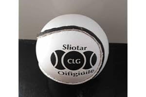 Irish GAA Hurley Ball Size 5 (Sliotar, Slitter) All Weather & All Surface Ball