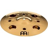 Meinl 12" Trash Stack Cymbal Pair with Holes - Classics Custom Brilliant - Made In Germany, 2-YEAR WARRANTY (CC12-STK)
