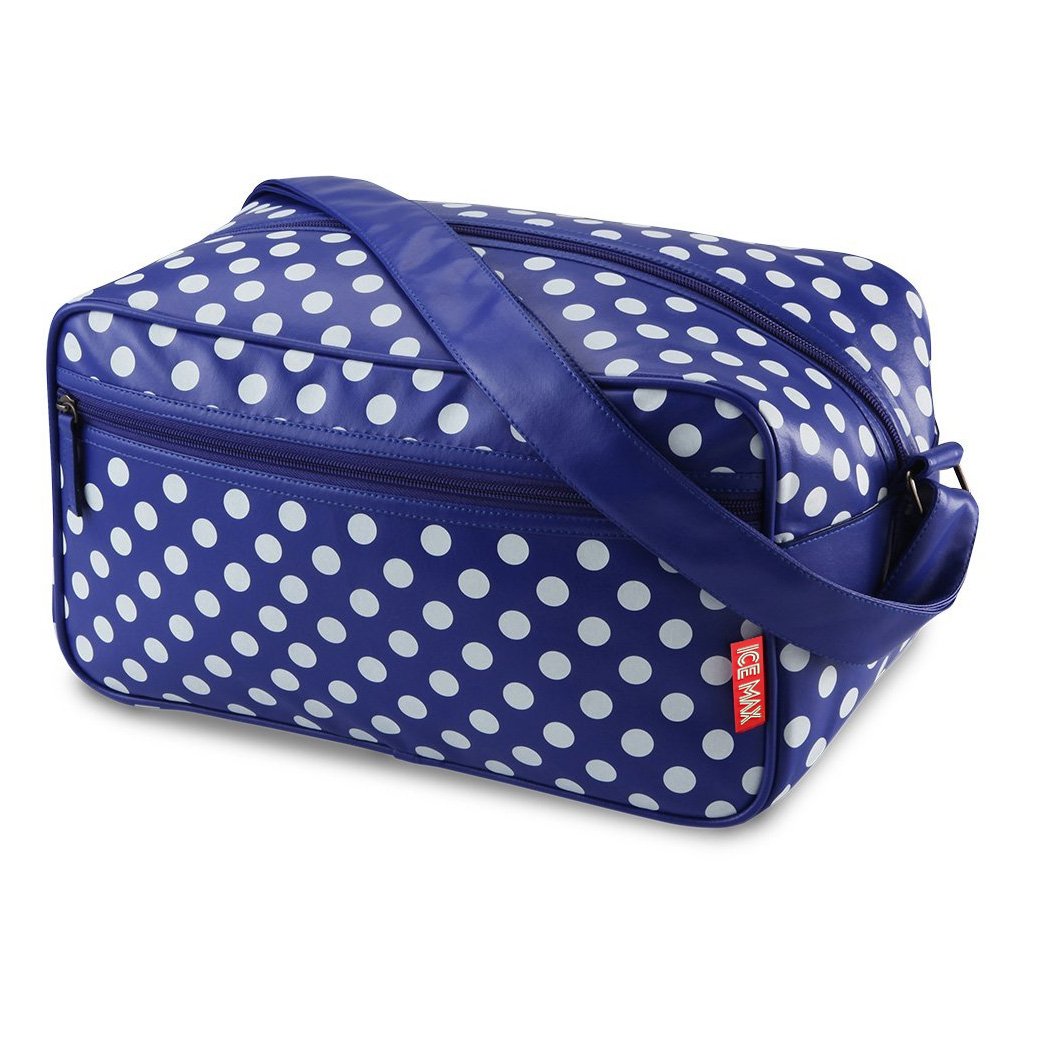 Icemax Insulated Cool Bag Lunch Picnic Shoulder Bag 35x20x20 cm (Spotty)