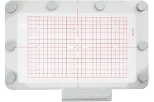 MagnaHoop Magnetic Hoop for Brother Innovis NQ1700E NQ1600E NQ1400E NQ3600D Dream Machine 2 VE2200 4000D 1500D V7 V5 VM5200 and Babylock, Metal Magnet Embroidery Machine Sash Frame (6x10-SA441M)