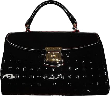 patent leather satchel