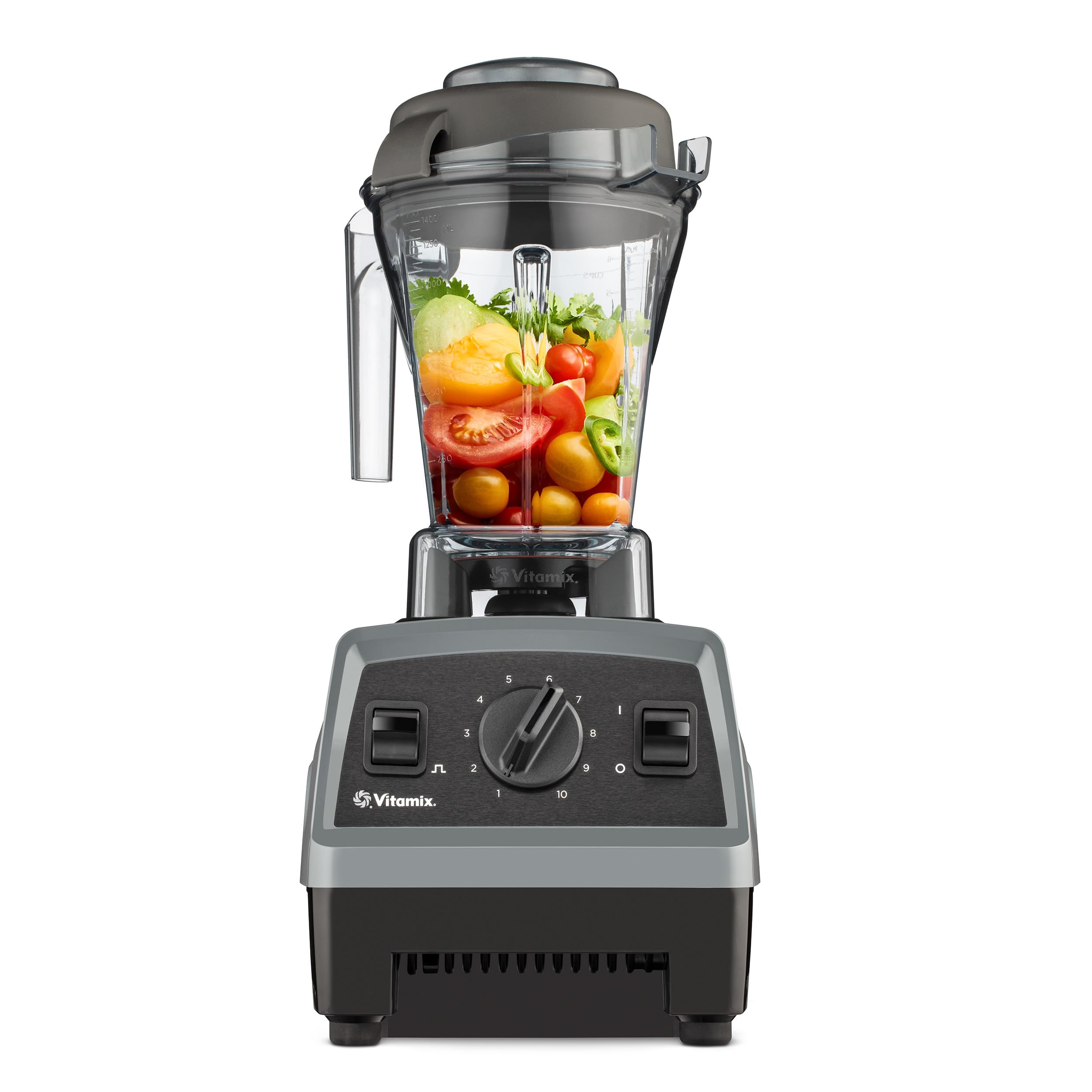 Licuadora Vitamix Explorian E310, licuadora de cocina de grado profesional para batidos, sopas, jugos y más, 10 velocidades, cuchillas de acero inoxidable, aparato de cocina autolimpiante, recipiente de 48 onzas, pizarra