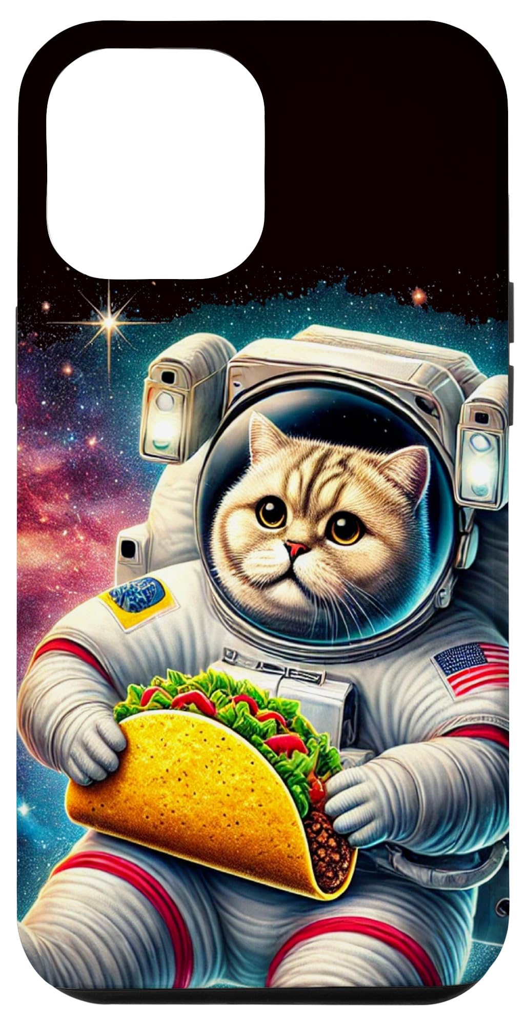 iPhone 12 Pro Max Crazy Space Taco Fat Fat Cat Funny Case