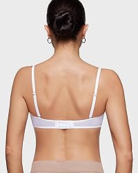 INLYRIC Women's Sheer Strapless Bras Mesh Sexy