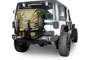 WITSTEP Spare Tire Trash Bag, Offroad Storage Bag Heavy Duty Truck Tailgate Fits up to 40" Tire, Large Recovery Gear Firewood