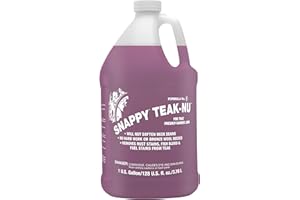 STAR BRITE Snappy Teak-Nu - Restore & Renew Weathered, Gray Teak & Other Fine Wood Professional Strength - For That Freshly Sanded Look